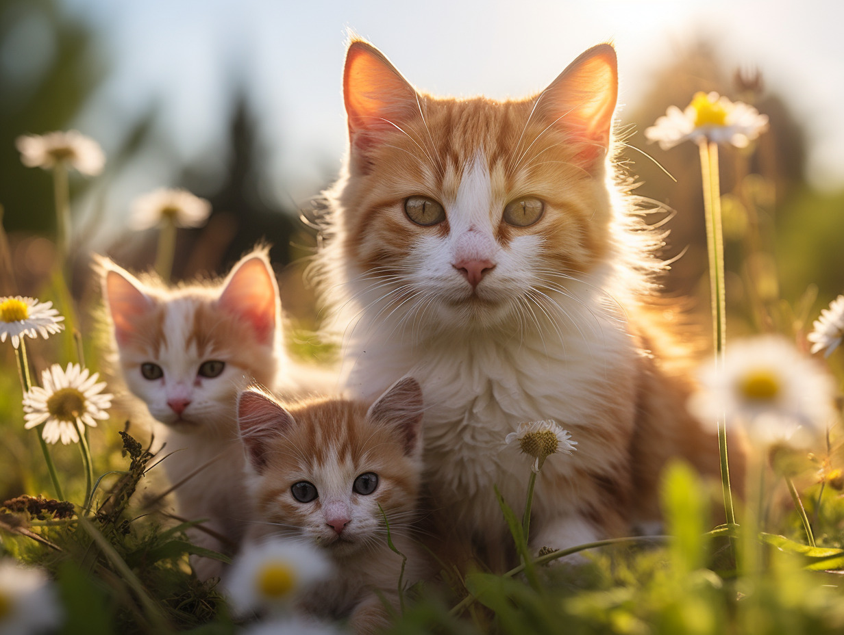 chatons  portée