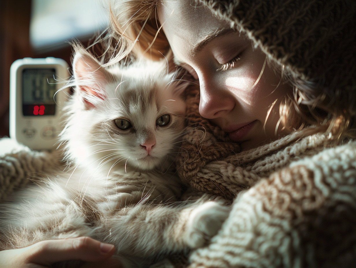 chat température