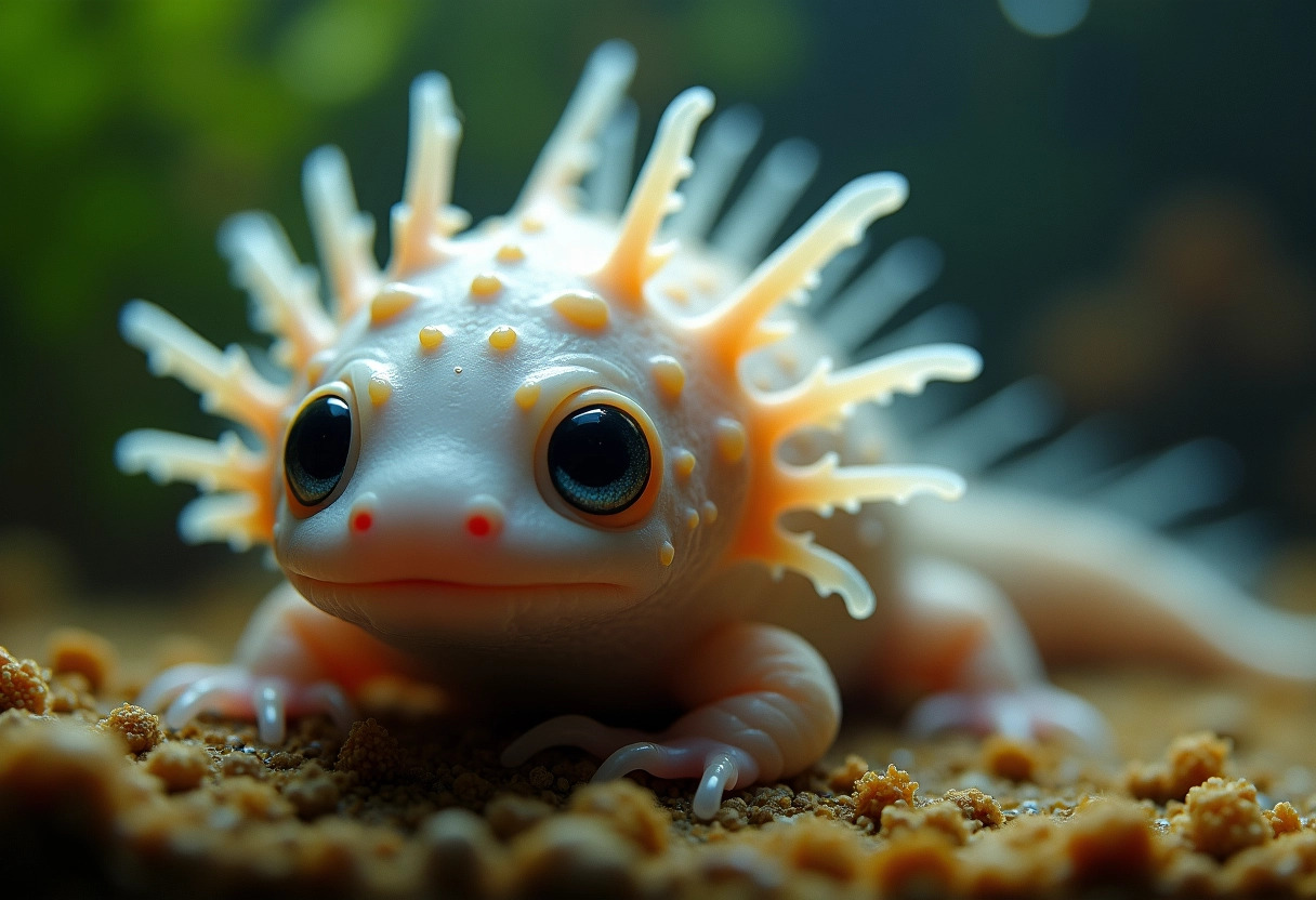 bébé axolotl