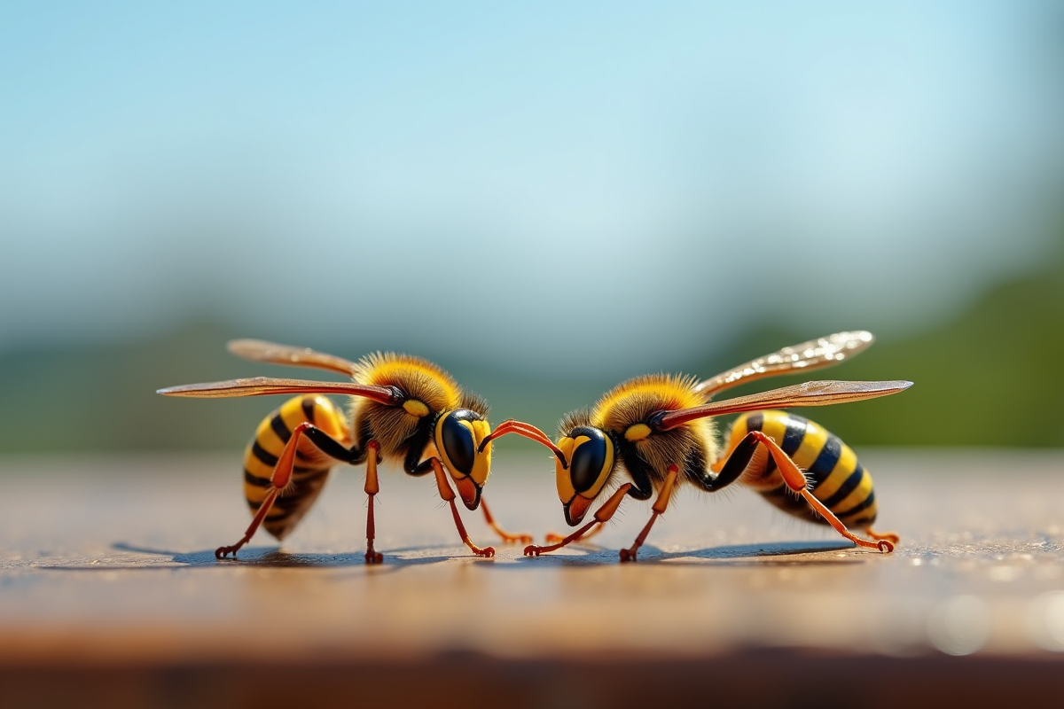 abeille guêpe
