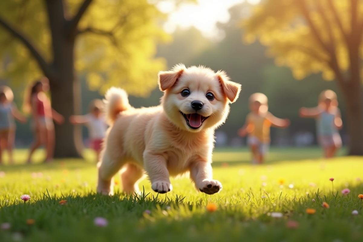 chien mignon