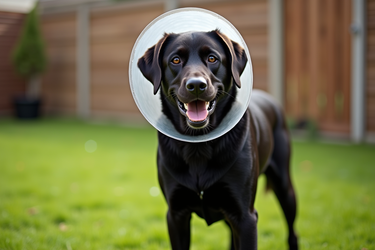 chien collerette