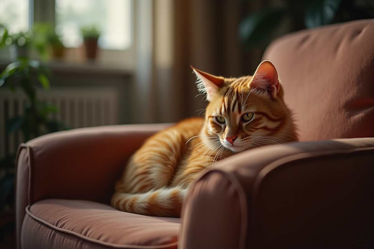 chat triste