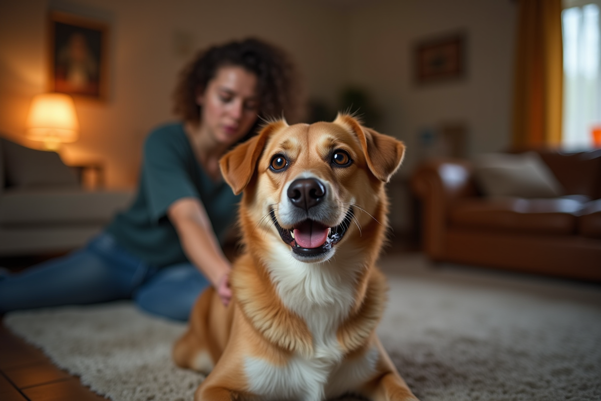 chien blessure