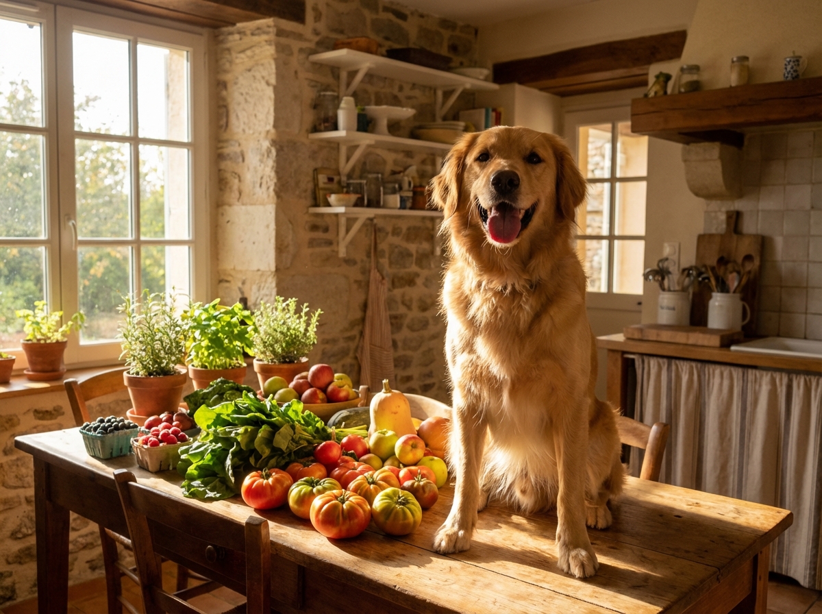 chien alimentation saisons